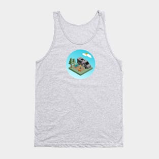 Vanlife camping Tank Top